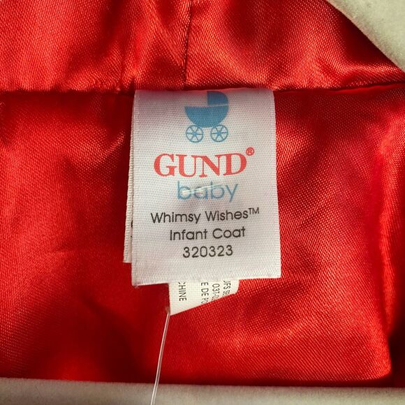 NWOT Baby Gund Whimsy Wishes Reindeer Cape Coat 6-18m - Picture 6 of 8